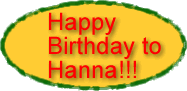 Birthday to Hanna